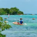 Enjoy a summer kayaking adventure in the clear waters of Ocumare de la Costa, Venezuela.